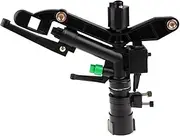 1 Inch Garden Sprinklers Automatic Connector Impact Sprinkler Multi-Function Adjustable Rotating Irrigation System