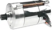Chrome Hitachi HP Starter Motor 1.4kW Harley Electra Glide 66-88