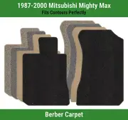Lloyd Berber Front Row Carpet Mats for 1987-2000 Mitsubishi Mighty Max (for: Mitsubishi)
