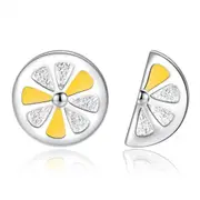 4PCS Copper Stud Earrings Woman Fashion Jewelry Retro Round Earrings