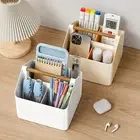 Storage Container with Handle Design Multi-compartment Storage Box for Makeup