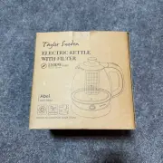 NEW Taylor Swoden Electric Kettle Filter 1100W Keep Warm Abel