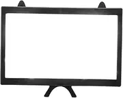 12 Endurable Phone Screen Magnifier Cellphone Stand Magnifying Glasses Cell Phone Stand Screen Magnifier for Cell Phone Amplifier Gadgets Handheld Game Console Projector Black Generic