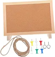 SEWACC Versatile Mini Corkboard Frame Photo Wall Display Board Bulletin Boards for Office School