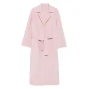 [Alberta Ferretti] Alberta Ferretti Belted Lapels Coat 40 IT PINK