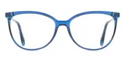 Full Rim Cat Eye Transparent Blue SmartBuy Collection Maja CP116B Fashion Women Eyeglasses