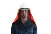 Uveto Micro Mesh Net 'N Shade Hat Attachment Hi Vis Orange