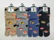 New Set of 6 Sushi Tabi Socks 25-27cm / 9.84-10.63 inches From Nara Japan F/S