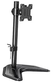 Single Monitor Stands, Freestanding VESA Monitor Desk Mount fits 13'' to 32''