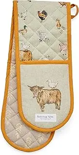 Cooksmart Double Oven Glove, Buttercup Farm
