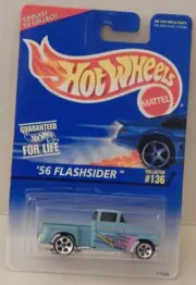 '56 Flashsider Chevy 3100 Stepside Truck Hot Wheels Mainline 1996-136 Retired