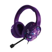 4Gamers Panther Premium Gaming Headset - Glitch Indigo