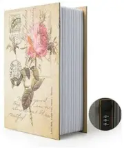 Diversion Book Safe Storage Box Dictionary Secret Hidden Safe Combination Lock