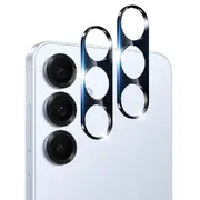 [2 Pack] MEZON Premium Full Coverage Tempered Glass Camera Lens for Samsung Galaxy S25+ (6.7") – No Whitening from Flash (Galaxy S25+, Lens HD)