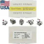 Orthodontic Self-Ligating Brackets 0.022 MBT 345 Hook In-Ovation Empower Braces