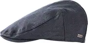 [Comhats] Mens Flat Duckbill Cap Gatsby Ivy Irish Newsboy Cabbie Golf Shooting Driving Hat Adjustable