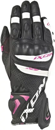 Ixon Rs Tempo Air Women's Gloves, black-white-pink, Size XS Black White Pink