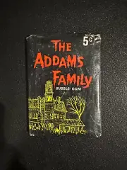 **RARE** Scanlens Issued ADDAMS FAMILY Wax Pack [EXC condition]