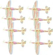 KOMBIUDA 20pcs Boys and Girls Airplane Model Toys Educational Boys and Girls Foam Plane Toys