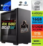 Intel Core 10th Gen Gaming Desktop PC 16GB RAM 512GB M.2 RX580 -8GB Win 11 Pro