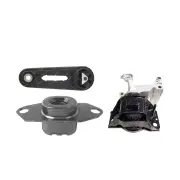 Full Engine Mount Kit for Nissan Dualis J10 2.0L 4Cyl FWD MR20DE 07-15 185mm C-C