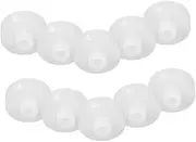 JOINPAYA Plastic Pulley for Recording 10pcs Audio Cassette Tape Player Pulley Belt