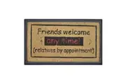 Solemate Friends Welcome 40x70cm Stylish Durable Outdoor Front Doormat