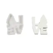LOVE Gnomes Silicone Molds Plasters Molds Epoxy Resin Molds Castings Molds