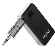 Vont Portable Wireless Bluetooth Receiver Adapter/Car Kit