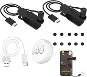 Lmyit Auto Clicker for Broadcasts | Cell Phone Accessories - Automatic Clicker, Phone Controllers, Adjustable Speed, Smartphone Auto Tapper, USB Physical Clicker, Phone Screen Device for Games, Live [Android]