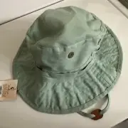 Panama Jack Women’s Palm Under Brim Sun/Bucket Hat Chin Strap UPF 50+ NWT OSFA