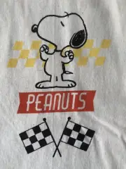 PEANUTS~RACE CAR~Snoopy~”NEED FOR SPEED”~Unisex~Men/Wom’s~Small Tee~NEW~FAST SH.
