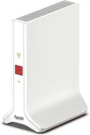 AVM Repeater Wi-Fi 6 AX 3000 Tri-Band Wi-Fi Repeater with 4.2 Gbps Speed, 2x5 GHz & 2.4 GHz Bands, 2 Gigabit LAN Ports, WLAN Mesh, ECO Mode