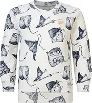 [Noppies] Denyt Boys' Sweater Long Sleeve All Over Print Pullover