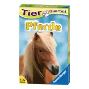 Ravensburger Card Games Animal Quartets Horses Card Game Quartet Game Card