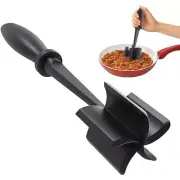 Heat Resistant Meat Masher Ground Beef Chopper Tool for Turkey Mashed Potato