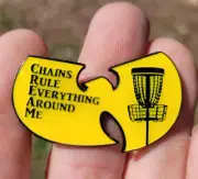 Top Quality Disc Golf Enamel Pin - Strong, detailed swag for your bag- DG CREAM