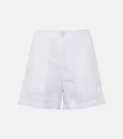 [Velvet] Velvet Fallon linen shorts AU 6 white