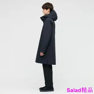 包子の屋優衣庫 男裝 BLOCKTECH連帽大衣(外套) 440602 UNIQLO【S M XL】