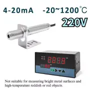 Non-contact 220V Industrial Temperature Controller Infrared Thermometer Sensor