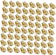 ANDRESLAD 200pcs Butterfly Shaped Earring Backs Gold Brass Earring Backs for Studs Hypoallergenic Secure Ear Locking for Locking Stud Earrings