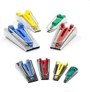 Set of 4 Sizes Bias Tape Maker 6Mm 12Mm 18Mm 25Mm Fabric Sewing Quilting Bias Bi