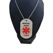 Medical Alert Necklace for Lupus