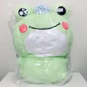 Frog Plush Toy Croaking bathhouse 45cm japan kawaii BNWT ( GREEN ) A