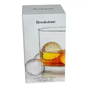 BROOKSTONE Golf Ice Molds Whiskey Scotch Bourbon NEW