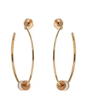 Bulgari 18K Hoops (Authentic Pre-Loved)