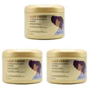 3x Pantene 225ml Gold Series Curl Defining Pudding Infused w/Argan Oil Treatment