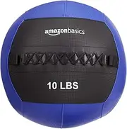 Amazon Basics Training Exercise Medicine Wall Ball, 10-Pound/4.5 Kilograms, Blue