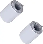 Tofficu 2 Rolls Light Grey 10x0.5cm Cuttable Office Mat Skid Proof Furniture Leg Floor Protectors for Home Office Bar Shop