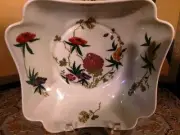 Mioraflor (Menton) by Ceralene Raynaud Limoges Square Vegetable Serving Bowl